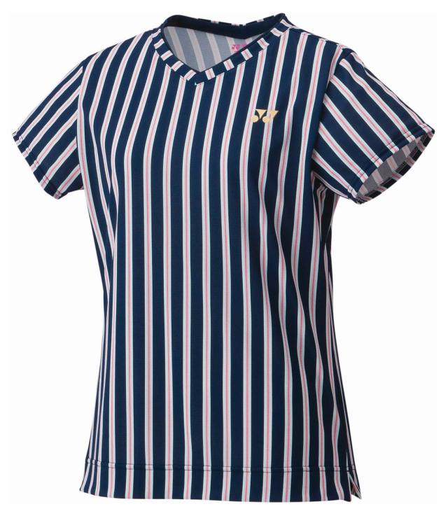 ヨネックス YO-20906-554-O レディース ゲームシャツ（ダークネイビー・サイズ：O）YONEX[YO20906554O] 返品種別A