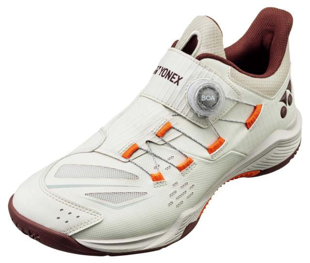 ヨネックス YO-SHB88D3W-343-28.5 ユニセックス バドミントンシューズ パワークッション88ダイヤルワイド（ライトベージュ・サイズ：28.5cm）YONEX[YOSHB88D3W343285] 返品種別A