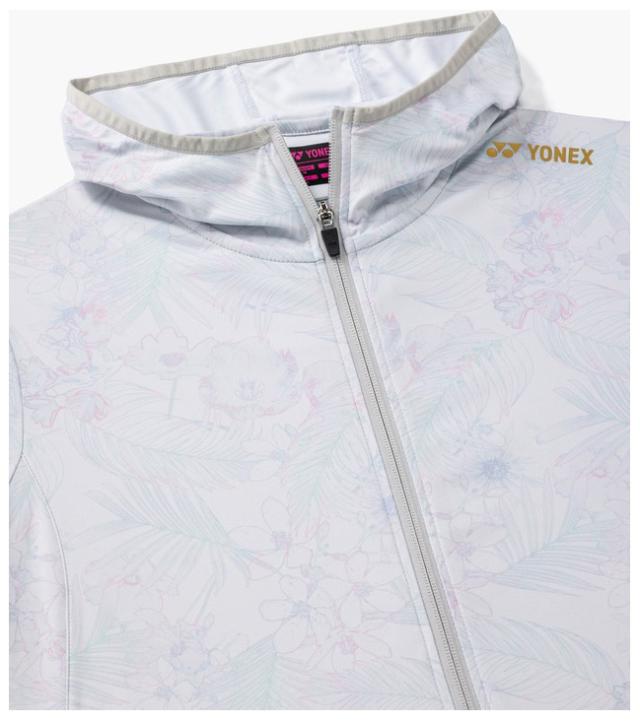 ヨネックス YO-57093-326-M レディース ニットウォームアップパーカー（アイスグレー・サイズ：M）YONEX[YO57093326M] 返品種別A_2