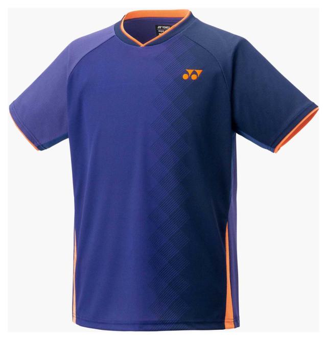 ヨネックス YO-10738-118-M メンズ ゲームシャツ（フィットスタイル）（ブルーベリー・サイズ：M）YONEX[YO10738118M] 返品種別A