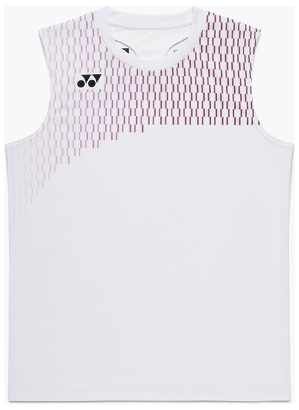 ヨネックス YO-10715-011-XO メンズ ゲームシャツ ノースリーブ（ホワイト・サイズ：XO）YONEX[YO10715011XO] 返品種別A