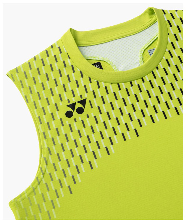 ヨネックス YO-10715-680-L メンズ ゲームシャツ ノースリーブ（フレッシュライム・サイズ：L）YONEX[YO10715680L] 返品種別A_2