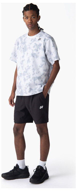 ヨネックス YO-16838-011-L ユニセックス ドライTシャツ（ホワイト・サイズ：L）YONEX[YO16838011L] 返品種別A_4