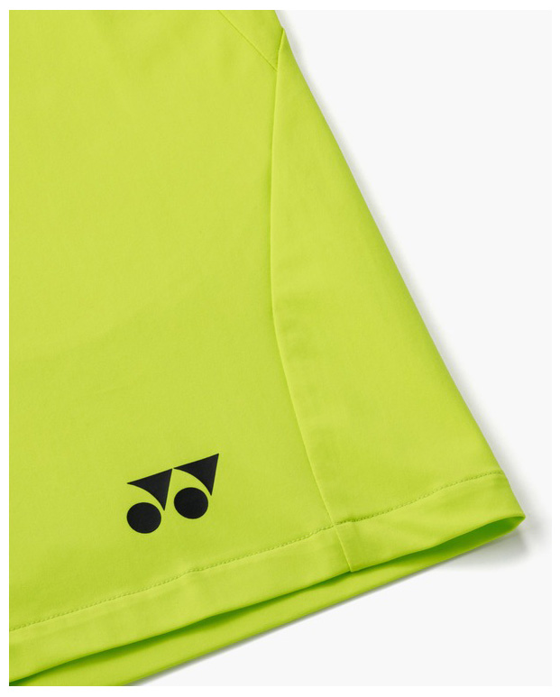 ヨネックス YO-15244-680-M ユニセックス ニットハーフパンツ（フレッシュライム・サイズ：M）YONEX[YO15244680M] 返品種別A｜詳細画像
