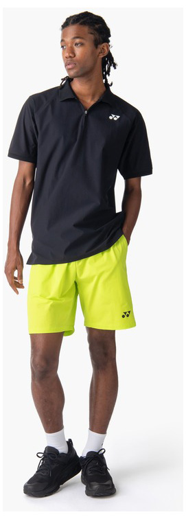 ヨネックス YO-15244-680-M ユニセックス ニットハーフパンツ（フレッシュライム・サイズ：M）YONEX[YO15244680M] 返品種別A｜詳細画像
