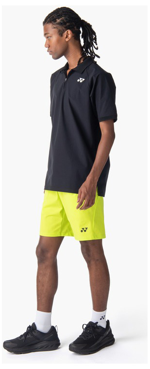 ヨネックス YO-15244-680-M ユニセックス ニットハーフパンツ（フレッシュライム・サイズ：M）YONEX[YO15244680M] 返品種別A｜詳細画像