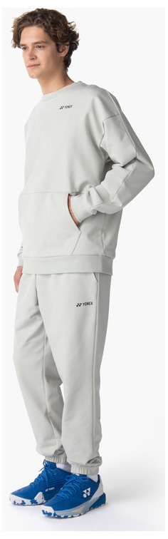 ヨネックス YO-30118-024-M ユニセックス スウェットシャツ（シルバーグレー・サイズ：M）YONEX[YO30118024M] 返品種別A_7