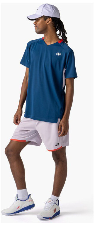 ヨネックス YO-10710-169-M ユニセックス ゲームシャツ（インディゴブルー・サイズ：M）YONEX[YO10710169M] 返品種別A_6