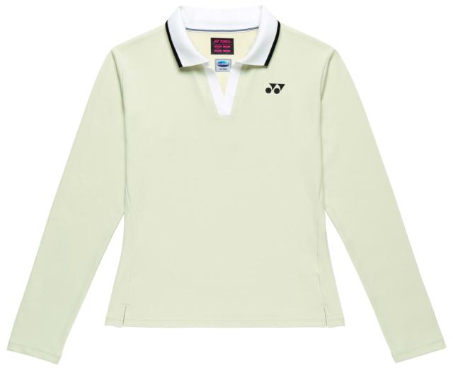 ヨネックス YO-20923-293-O レディース ゲームシャツ ロングスリーブ（シャンパン・サイズ：O）YONEX[YO20923293O] 返品種別A