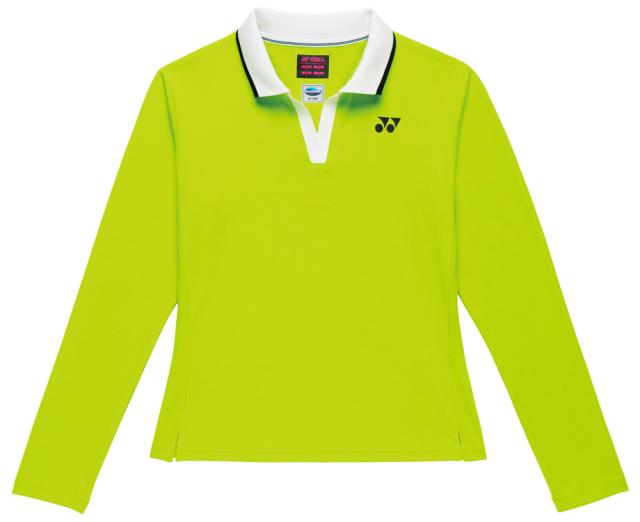 ヨネックス YO-20923-680-M レディース ゲームシャツ ロングスリーブ（フレッシュライム・サイズ：M）YONEX[YO20923680M] 返品種別A