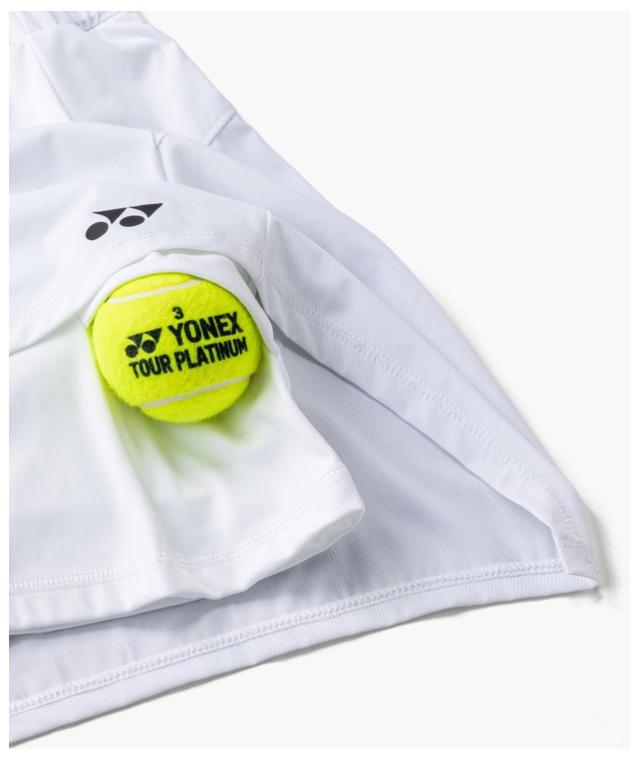 ヨネックス YO-26191-011-L レディース スカート インナースパッツ付（ホワイト・サイズ：L）YONEX[YO26191011L] 返品種別A_4