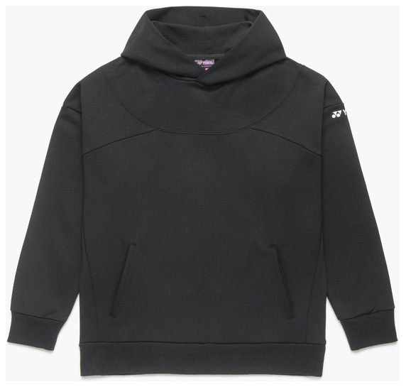 ヨネックス YO-37006-007-XO レディース スウェットパーカー（ブラック・サイズ：XO）YONEX[YO37006007XO] 返品種別A