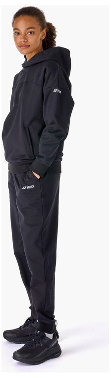 ヨネックス YO-37006-007-XO レディース スウェットパーカー（ブラック・サイズ：XO）YONEX[YO37006007XO] 返品種別A_7