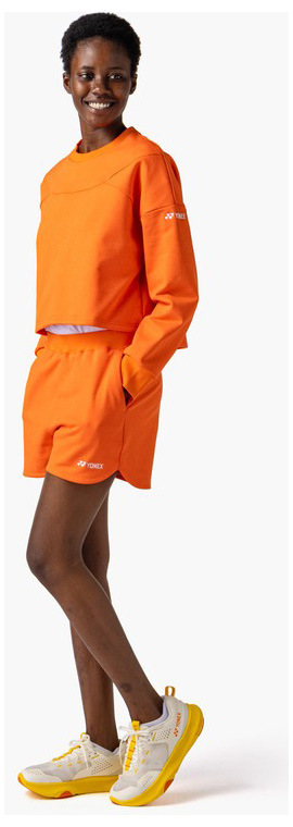 ヨネックス YO-37007-814-O レディース スウェットシャツ（サイバーオレンジ・サイズ：O）YONEX[YO37007814O] 返品種別A_6