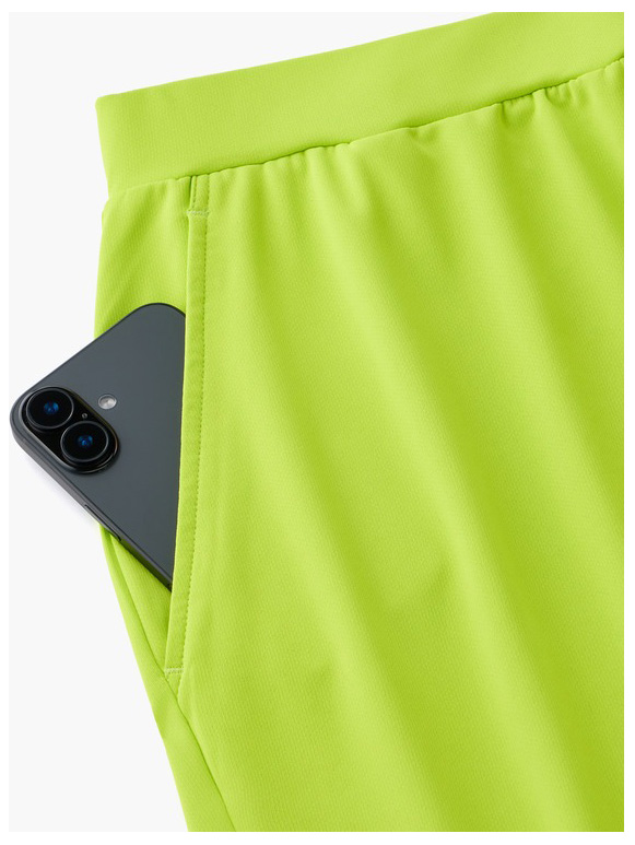 ヨネックス YO-15238-680-L ユニセックス ニットハーフパンツ（フレッシュライム・サイズ：L）YONEX[YO15238680L] 返品種別A_3