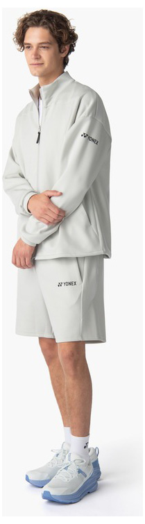 ヨネックス YO-60194-024-M ユニセックス ニットハーフパンツ（シルバーグレー・サイズ：M）YONEX[YO60194024M] 返品種別A_6