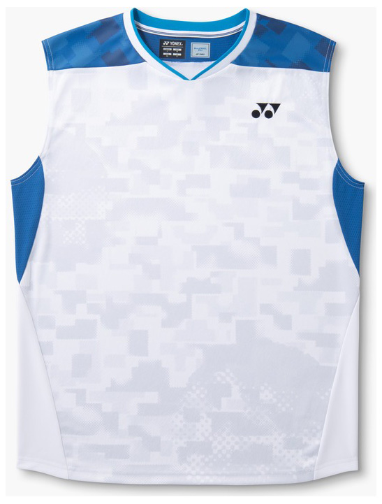 ヨネックス YO-10755-011-SS メンズ ゲームシャツ ノースリーブ（ホワイト・サイズ：SS）YONEX[YO10755011SS] 返品種別A