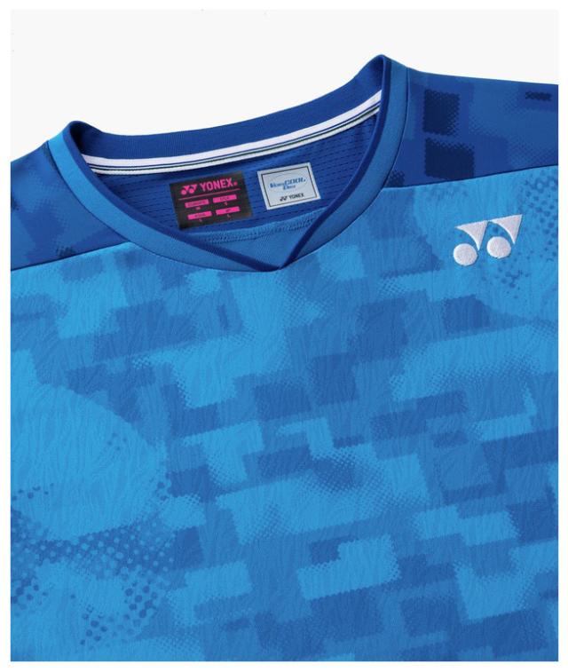 ヨネックス YO-21000-449-O レディース ゲームシャツ フィットシャツ（セルリアンブルー・サイズ：O）YONEX[YO21000449O] 返品種別A_2