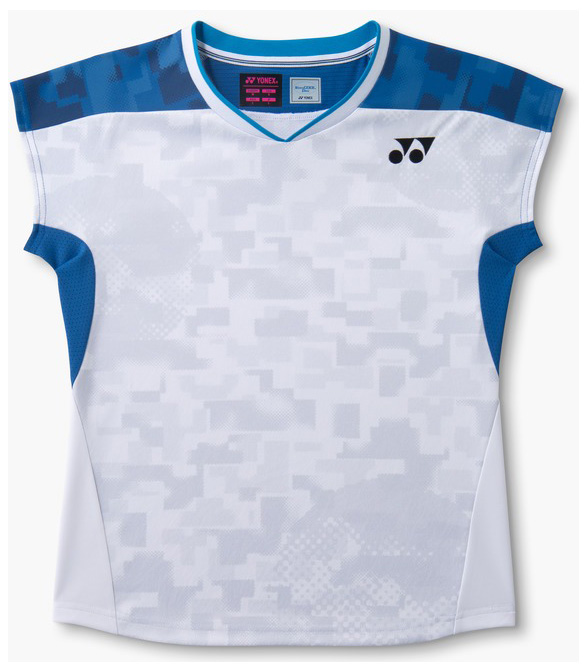 ヨネックス YO-21000-011-O レディース ゲームシャツ フィットシャツ（ホワイト・サイズ：O）YONEX[YO21000011O] 返品種別A
