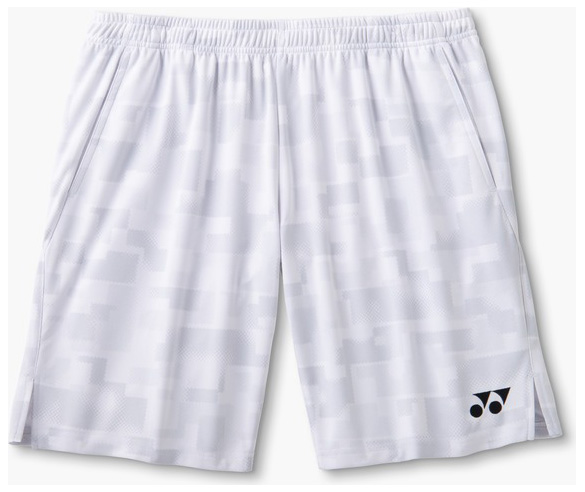 ヨネックス YO-15258-011-M メンズ ニットハーフパンツ（ホワイト・サイズ：M）YONEX[YO15258011M] 返品種別A
