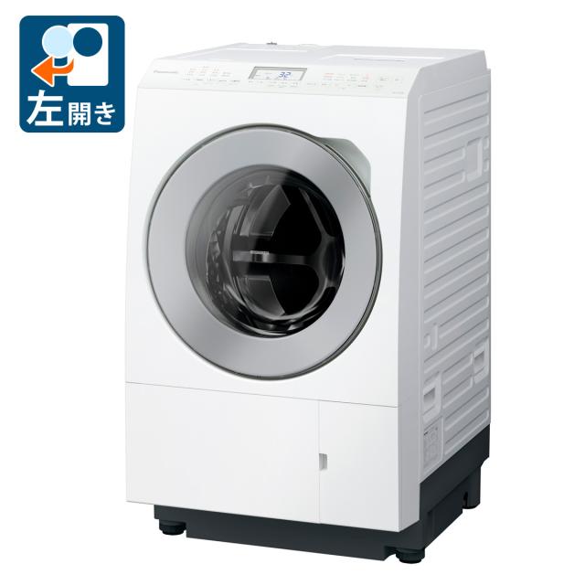 パナソニック NA-LX125EL-W 12.0kg ドラム式洗濯乾燥機【左開き】マットホワイトPanasonic[NALX125ELW] 返品種別A