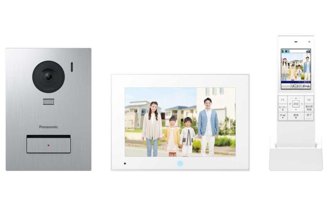 パナソニック ワイヤレスモニター付テレビドアホン（電源コード式） Panasonic スマホで「外でもドアホン」 VL-X70AHS返品種別A