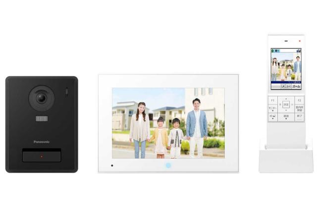 パナソニック ワイヤレスモニター付テレビドアホン（電源コード式） Panasonic スマホで「外でもドアホン」 VL-X70AHF返品種別A