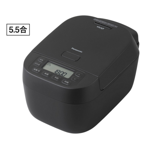 パナソニック SR-N310E-K 可変圧力IHジャー炊飯器（5.5合炊き）　ブラックPanasoni　可変圧力おどり炊き[SRN310EK] 返品種別A