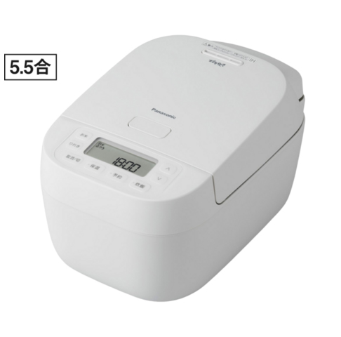 パナソニック SR-N310E-W 可変圧力IHジャー炊飯器（5.5合炊き）　ホワイトPanasoni　可変圧力おどり炊き[SRN310EW] 返品種別A