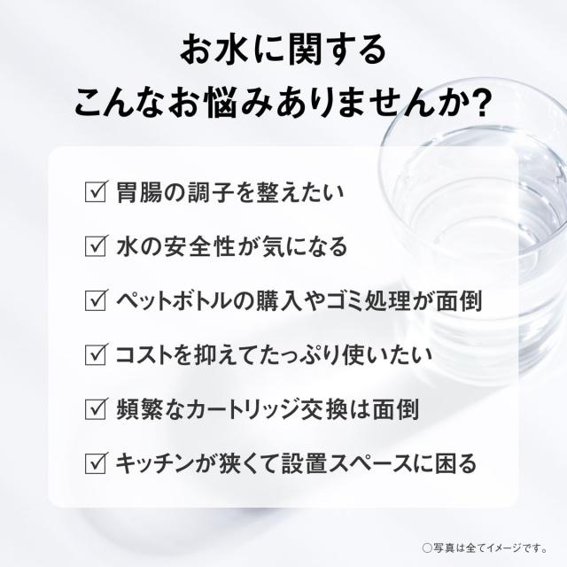 パナソニック TK-AS32-W 据置型整水器　有機フッ素化合物 PFOS/PFOA除去対応Panasonic アルカリイオン整水器[TKAS32W] 返品種別A_2