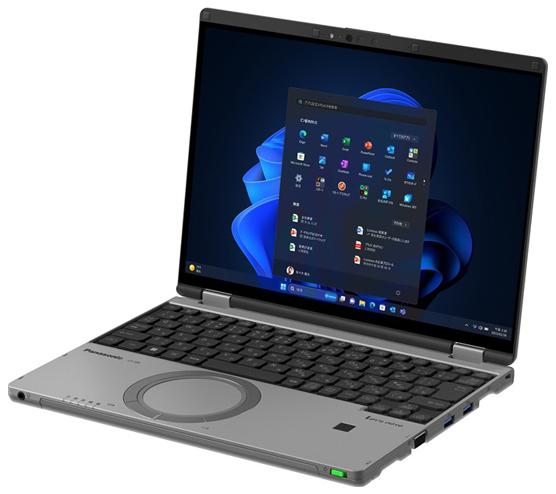パナソニック｜Panasonic CF-QR4LDTCR 2in1 ノートパソコン QR(12.4型/Windows11 Pro/Core i5 1335U/メモリ 16GB/SSD 512GB/タッチパネル)カームグレイLet’s note レッツノート[CFQR4LDTCR] 返品種別A