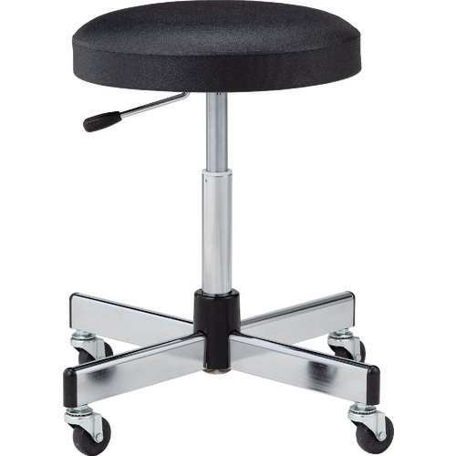 ノーリツ TL-6L-Z-BK 作業用チェア ゴムキャスター付（ブラック）[TL6LZBK] 返品種別A 15,185円