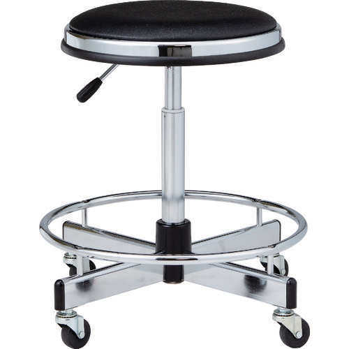 ノーリツ TD-15LN-Z 製図用チェア 背もたれ無し（黒）[TD15LNZ] 返品種別A