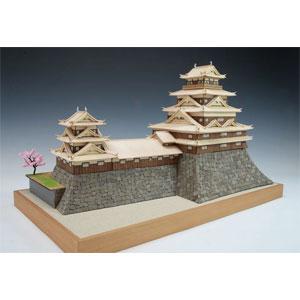 ウッディジョー 1/150 木製模型 広島城木製組立キット 返品種別B_1