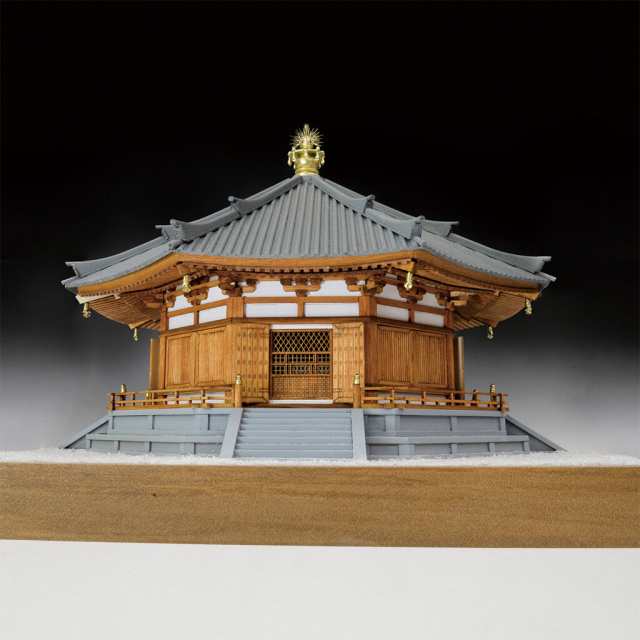 ウッディジョー 1/75 木製模型 法隆寺 夢殿木製組立キット 返品種別B｜au PAY マーケット