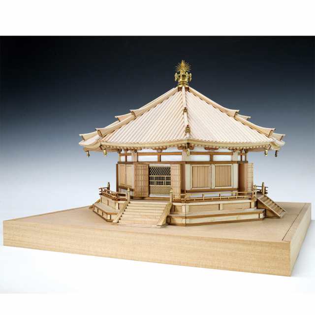 ウッディジョー 1/75 木製模型 法隆寺 夢殿木製組立キット 返品種別B｜au PAY マーケット