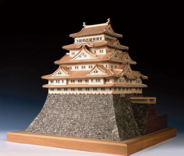ウッディジョー 1/150 名古屋城木製組立キット 返品種別B