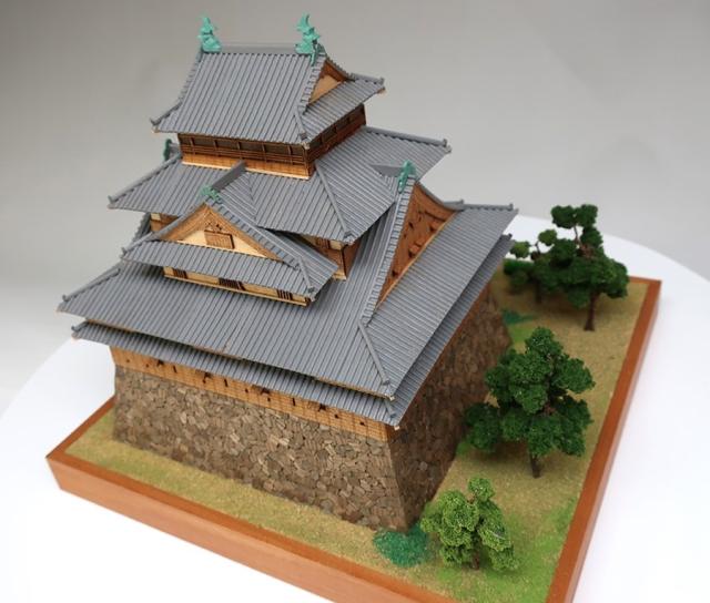 ウッディジョー 1/150 松江城木製組立キット  返品種別B_3
