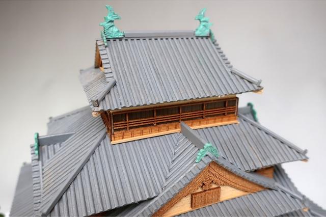 ウッディジョー 1/150 松江城木製組立キット  返品種別B_8
