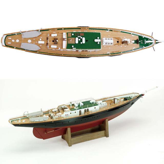 ウッディジョー 1/75 サー・ウィンストン・チャーチル木製組立キット 返品種別B_3