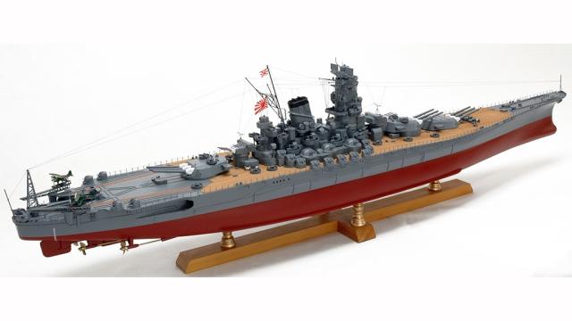 ウッディジョー 1/250 戦艦大和木製組立キット 返品種別B
