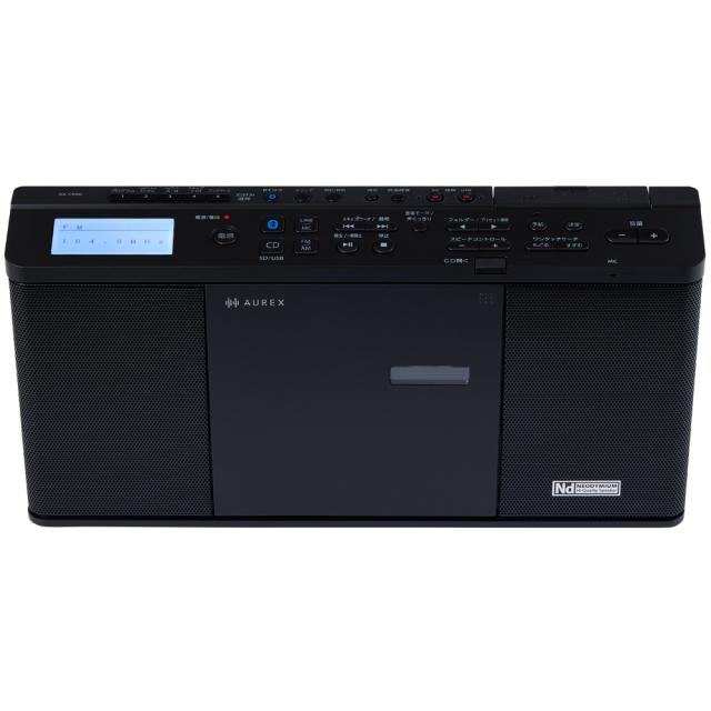 東芝 AX-CR90(K) Bluetooth相応う SD/USB/CDラジオ受信機（黒いこと）TOSHIBA AUREX[AXCR90K] 返品カテゴリー化A