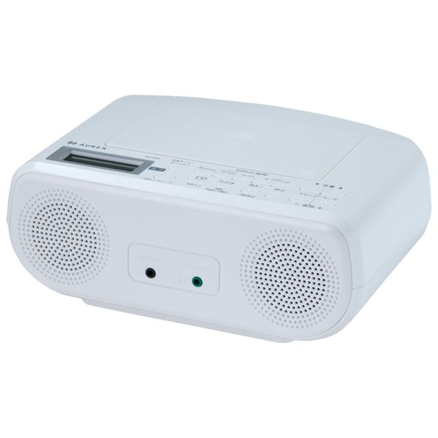 東芝 AX-CR30(W) CDラジオ受信機（白いこと）TOSHIBA[AXCR30W] 返品カテゴリー化A