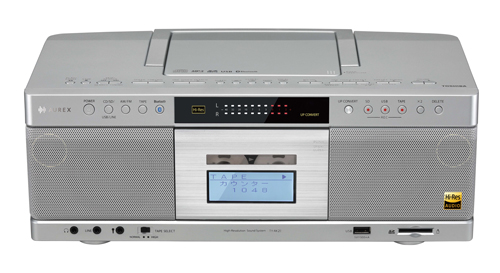 東芝 TY-AK21-S ハイレゾ対応SD/USB/CDラジカセ（シルバー