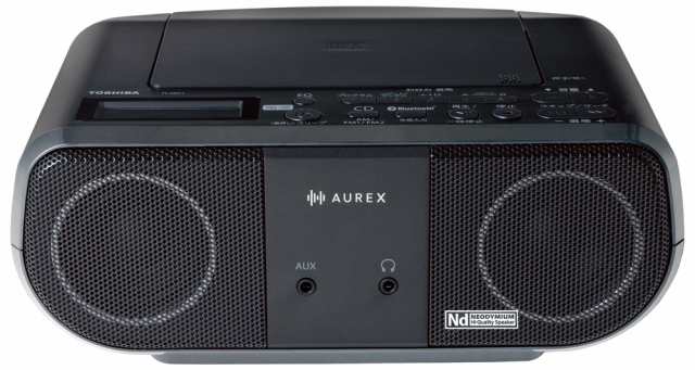 東芝 TY-ANC1-K Bluetooth機能搭載CDラジオ（ブラック）TOSHIBA AUREX