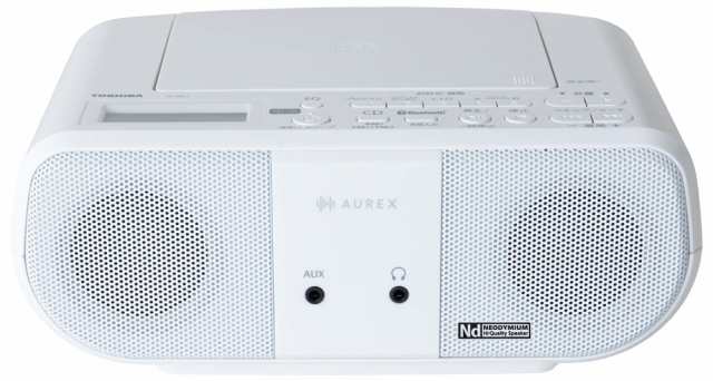 東芝 TY-ANC1-W Bluetooth機能搭載CDラジオ（ホワイト）TOSHIBA AUREX[TYANC1W] 返品種別A｜au PAY  マーケット
