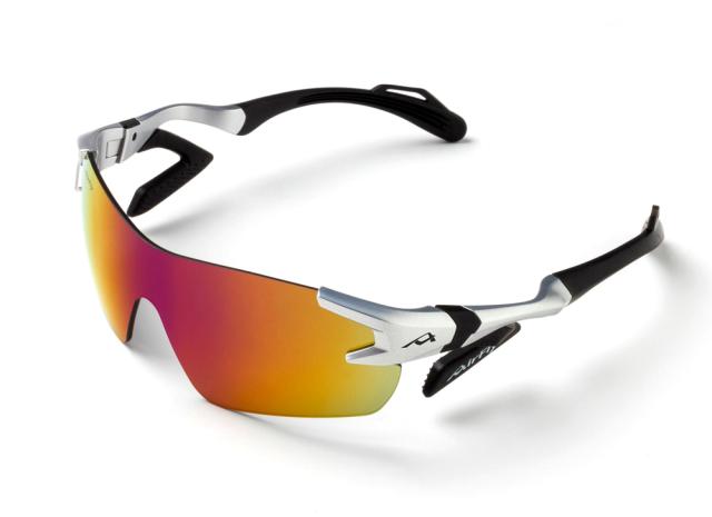 AirFly(エアフライ) AF-301C-32 ユニセックスモデル サングラス AF-301 C-32(フレームカラー・シルバー/レンズカラー・パープルゴールドミラー)[AF301C32エアフライ] 返品種別A