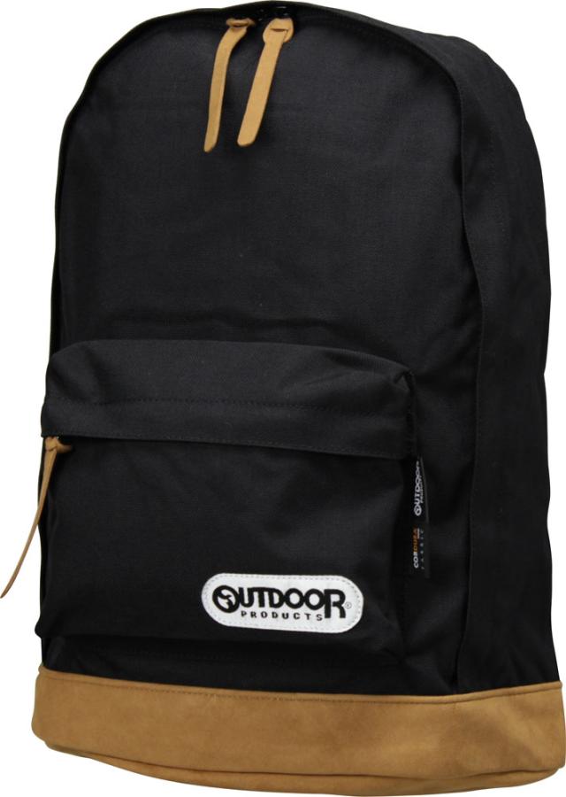 OUTDOOR PRODUCTS ATR-6202110 ボトムスエードデイパック（ブラック・約19L）アウトドアプロダクツ[ATR6202110] 返品種別A