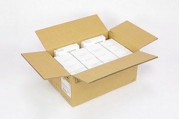 キヤノン NB-225(WHITE)ハコイリ カードプリンター用 名刺カード 両面マット 8000枚（シルクホワイト）[NB225WHITEハコイリ] 返品種別A