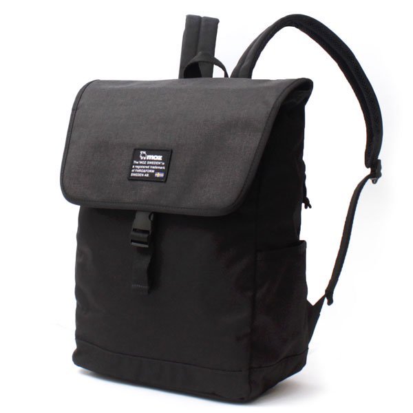 moz ZZEI-12-BK かぶせリュック（ブラック・22L）モズ[103496637] 返品種別A